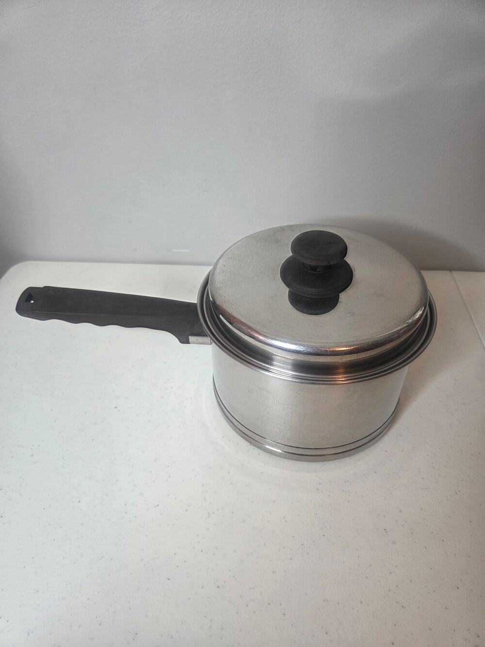 Lifetime Stainless Steel Waterless 3 quart Pot with lid
